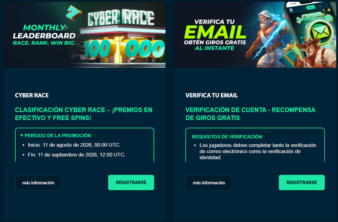 Rolletto Casino bonos de bienvenida para casino y deportes